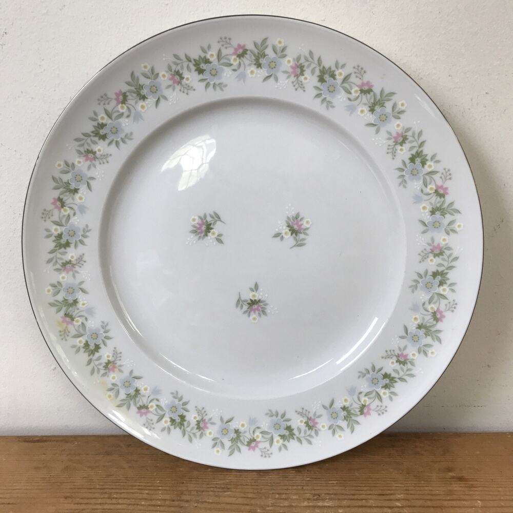 Set Lot 4 Vtg Johann Haviland Bavaria Germany Forever Spring Dinner Plates 10"